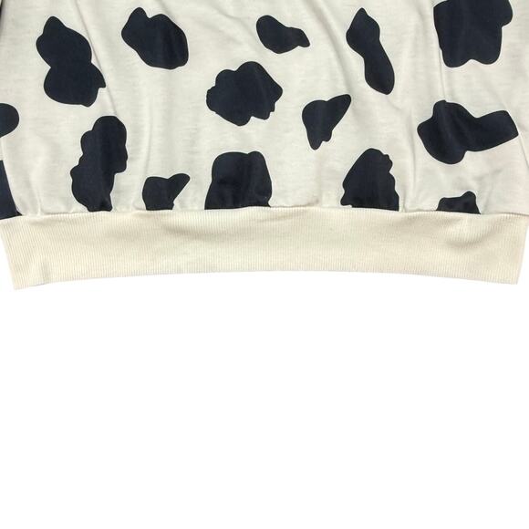 Unbranded Moo Cow Spotted Sweater Womens Size S Lightweight Soft - Picture 5 of 7